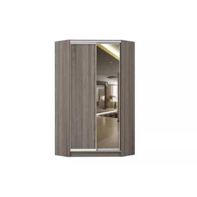 Corner wardrobe Chipboard/Mirror